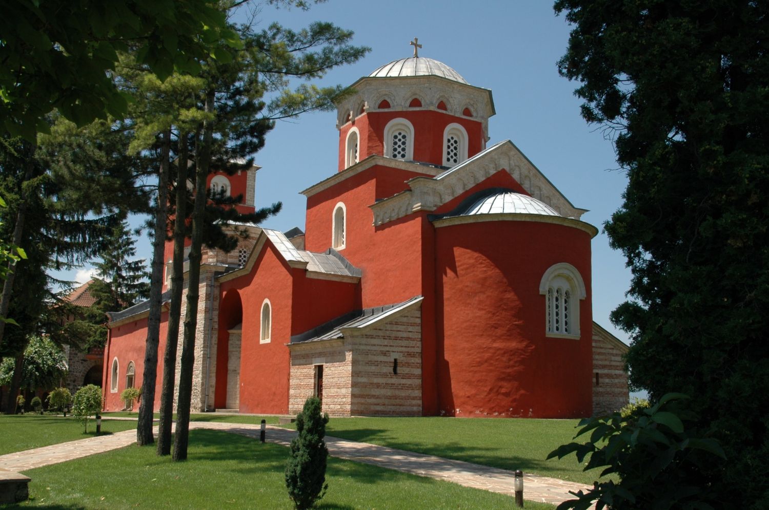 Монастырь Студеница, Кралево, Сербия,